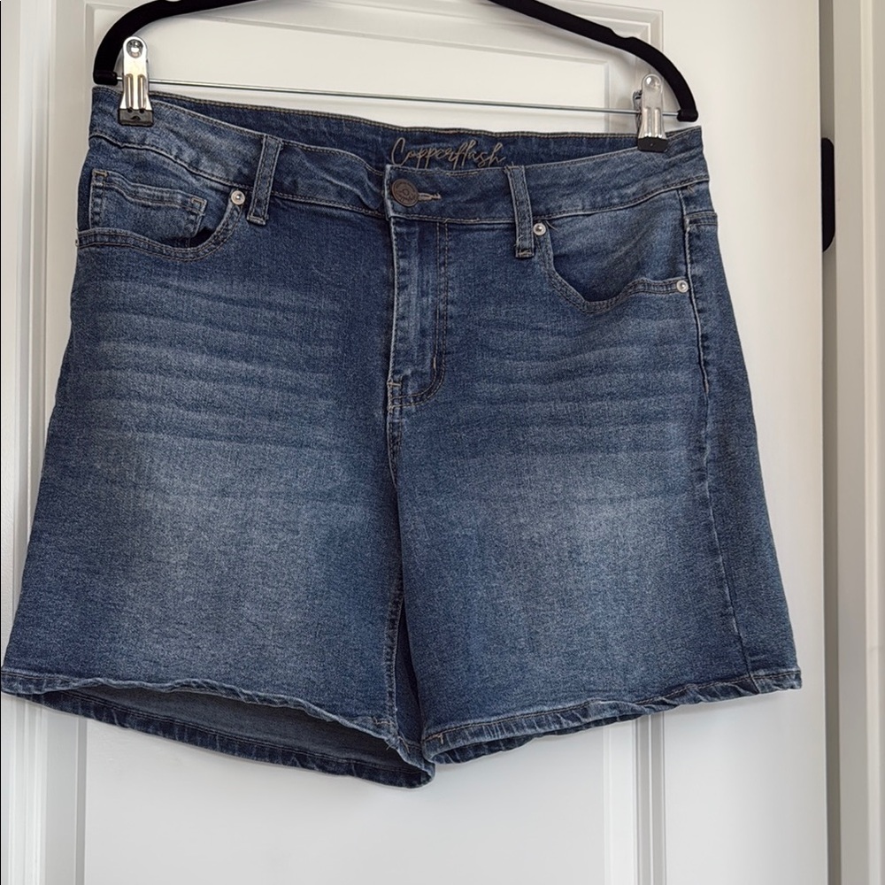 Copperflash Dark Blue Jean Shorts